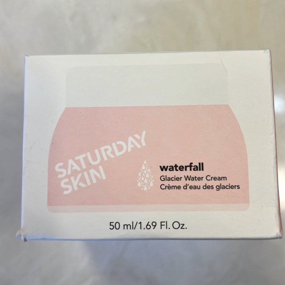 Saturday Skin Waterfall Glacier Water Cream